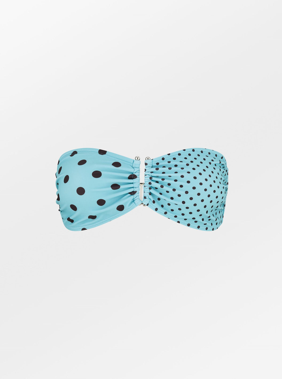 Mixle Polka Bandeau Bikini Top Clothing - Becksöndergaard