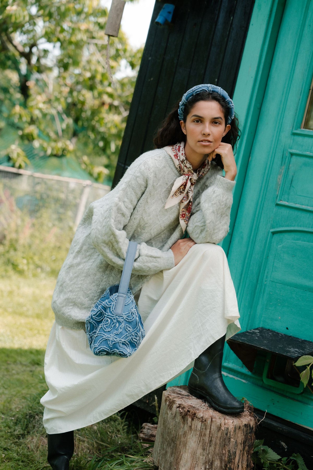 Flowa Denima Fraya Small Bag OneSize - Becksöndergaard