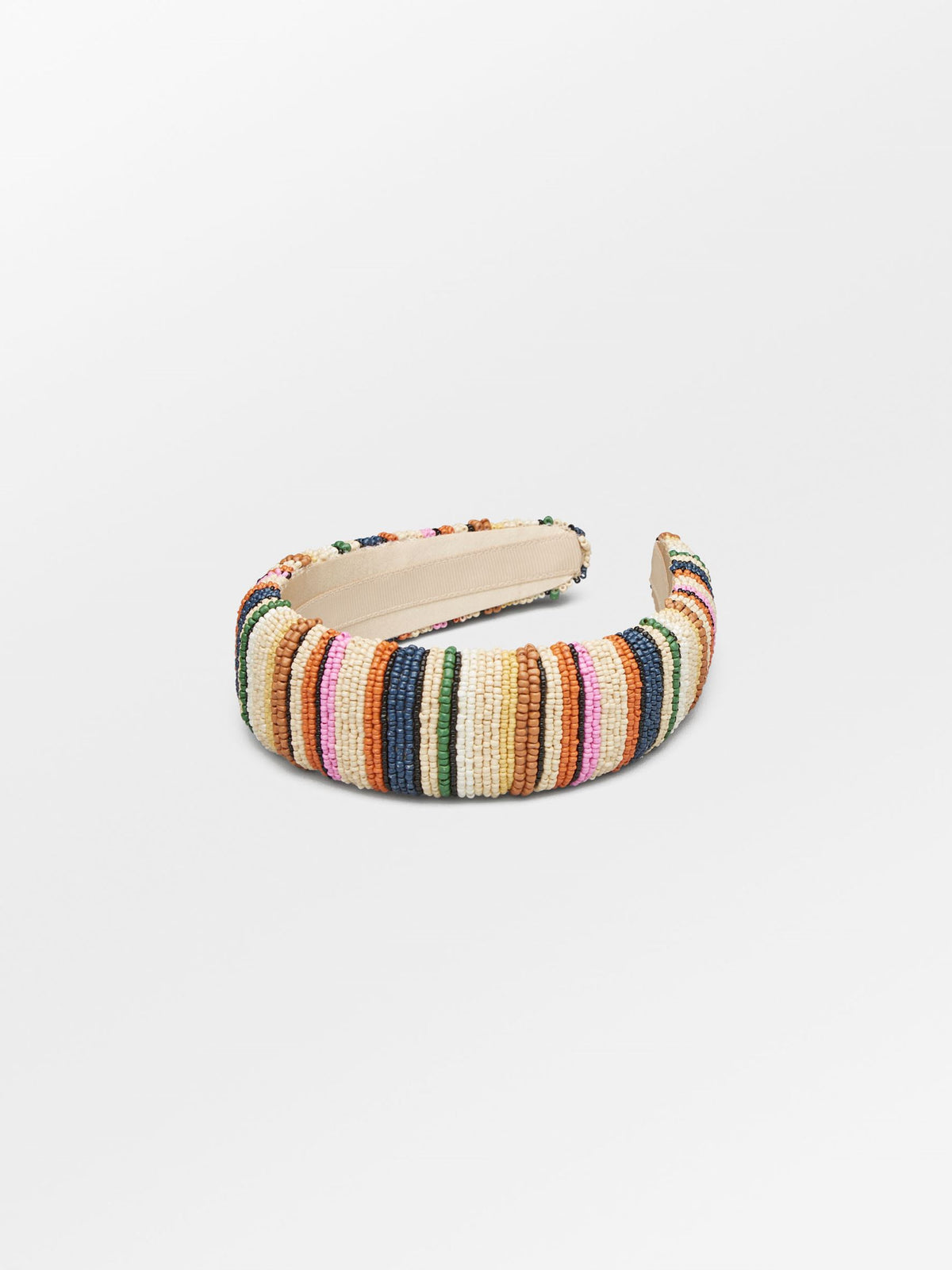 Stripes Wide Beaded Hairbrace OneSize - Becksöndergaard