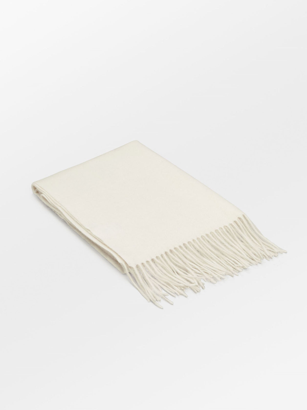 Crystal Edition Wool Scarf - Off White OneSize - Becksöndergaard