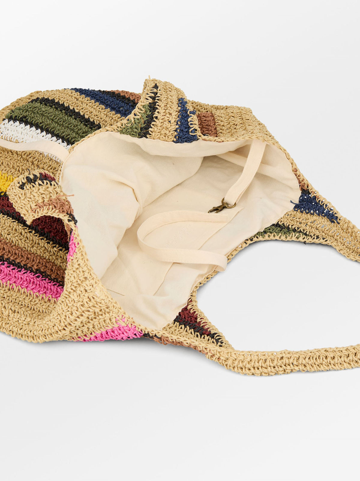 Striped Wafted Carolina Bag OneSize - Becksöndergaard