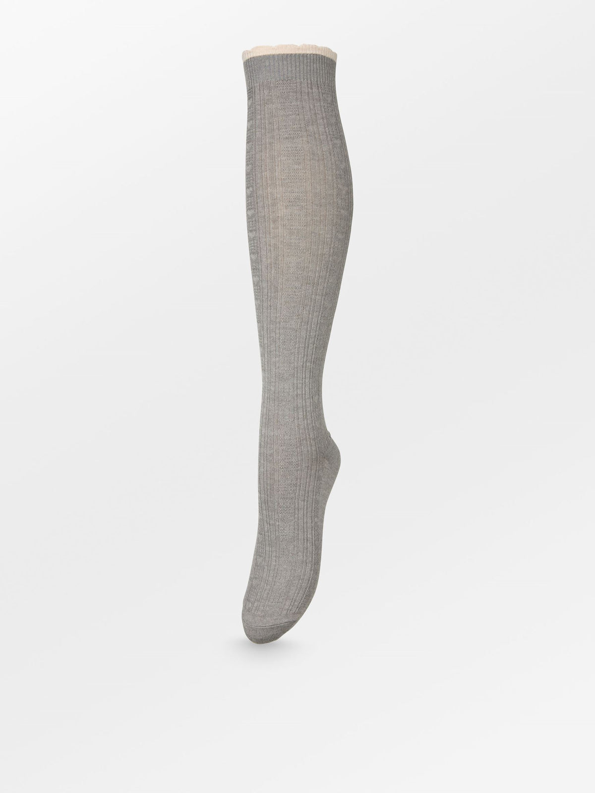 Scallop Knee Sock Socks - Becksöndergaard