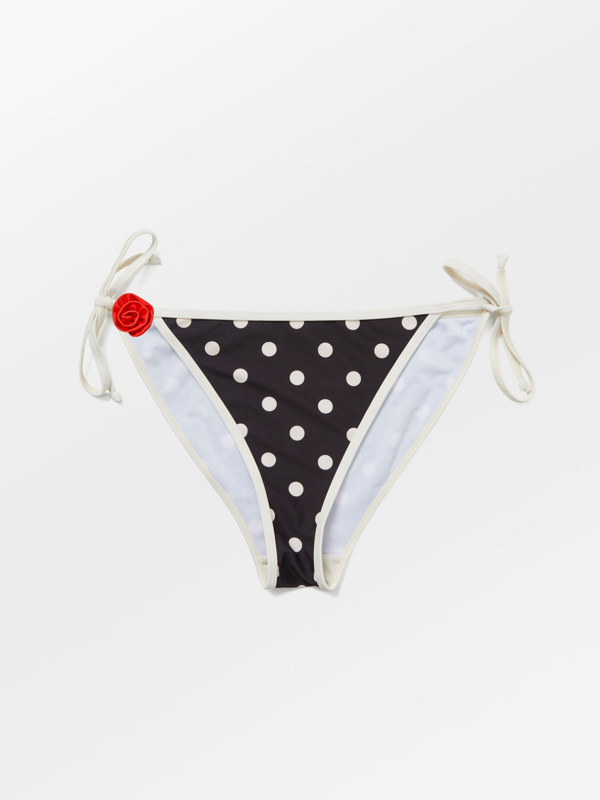 Contrast Maxi Polka Baila Bikini Tanga Clothing - Becksöndergaard