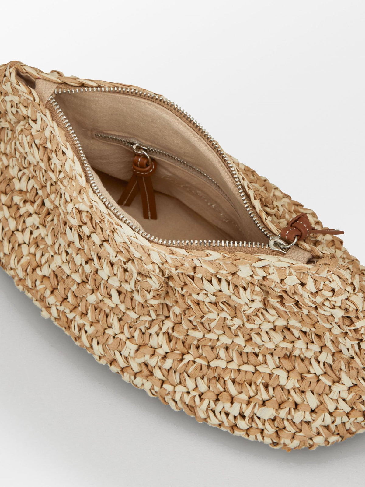 Paper Straw Small Clutch Bag OneSize - Becksöndergaard