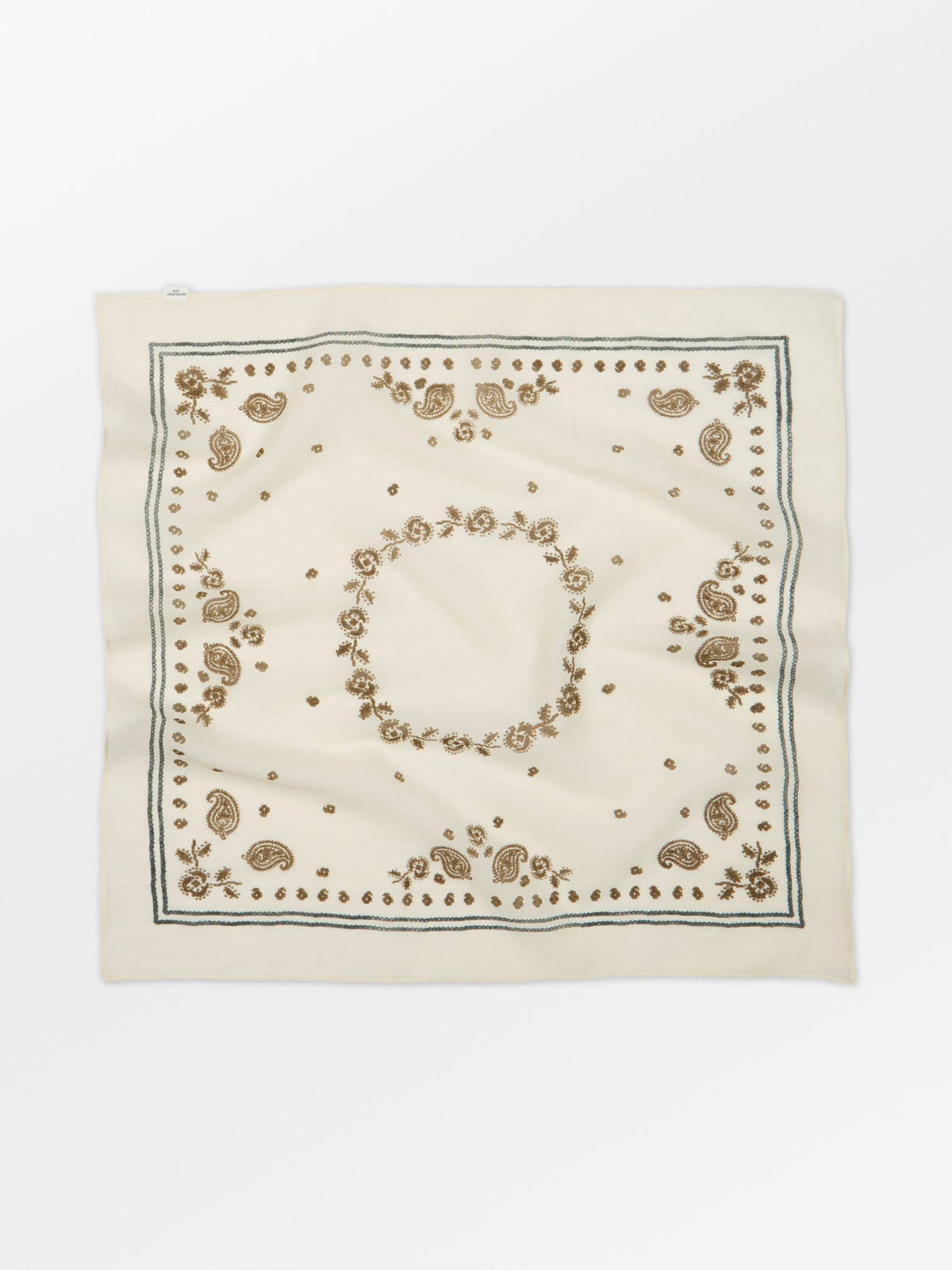 Bloom Paisley Cotta Scarf OneSize - Becksöndergaard