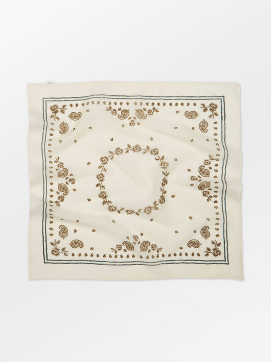 Bloom Paisley Cotta Scarf OneSize - Becksöndergaard