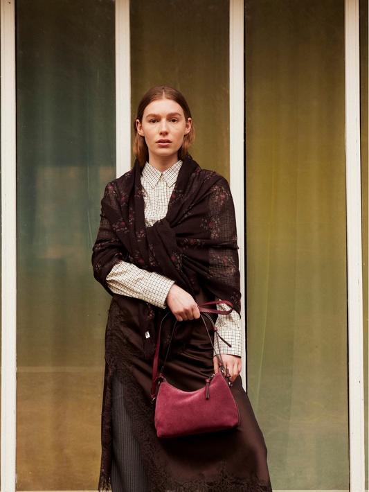 Becksöndergaard, Suede Ellie Bag - Hawthorn Rose, bags, bags, bags, bags