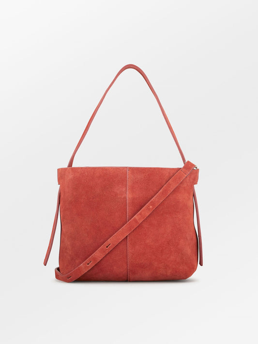 Becksöndergaard, Suede Fraya Sea Bag - Picante Red, most popular