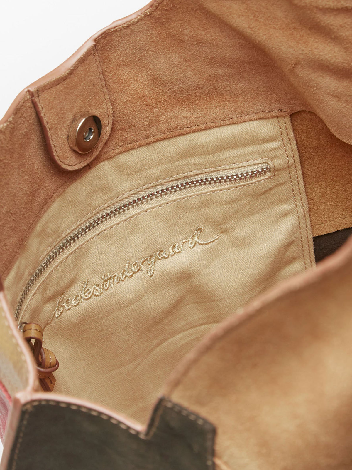 Suede Danita Patch Bag OneSize - Becksöndergaard