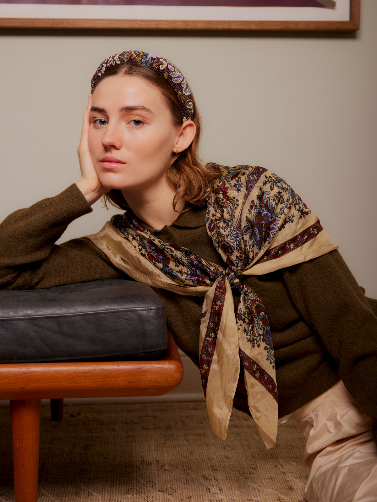 Tapisflora Taby Sia scarf OneSize - Becksöndergaard