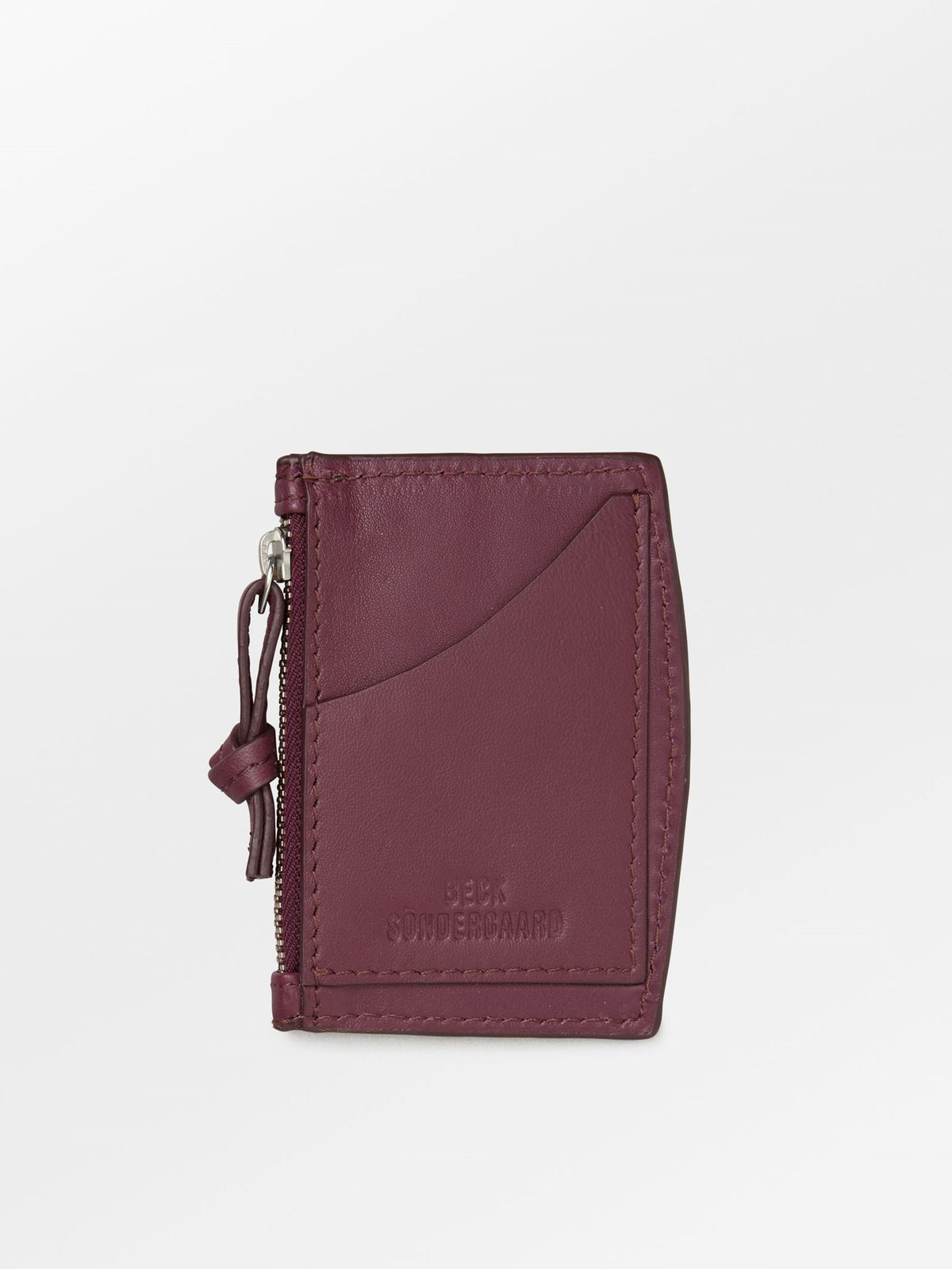 Nappa Zip Card Holder OneSize - Becksöndergaard