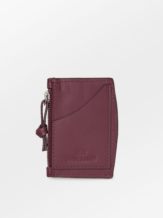Nappa Zip Card Holder OneSize - Becksöndergaard