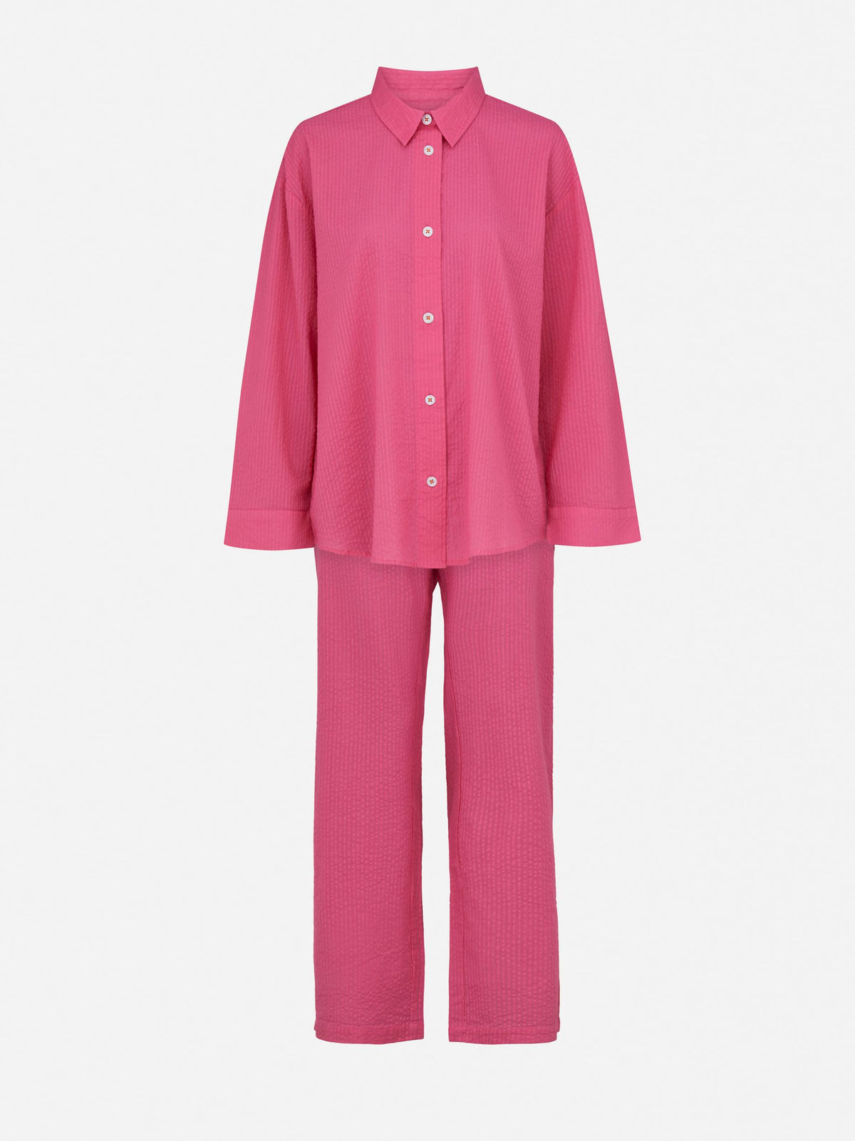 Seersucker Pyjamas Set Clothing - Becksöndergaard