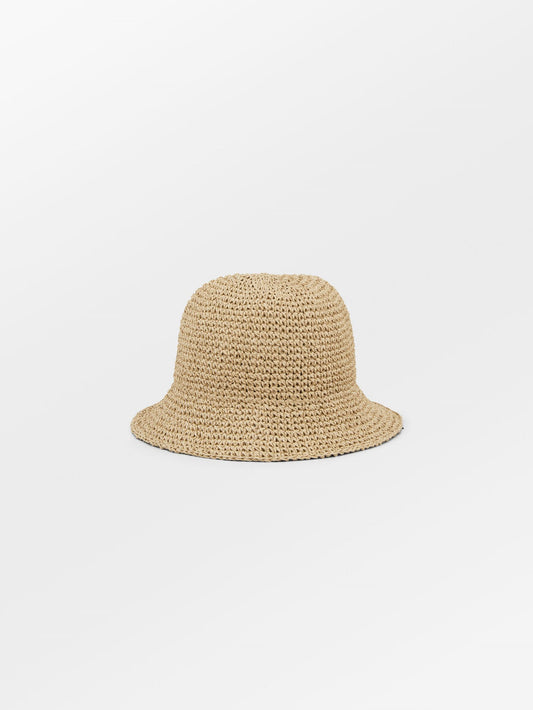 Solid Saverina Straw Hat Clothing - Becksöndergaard