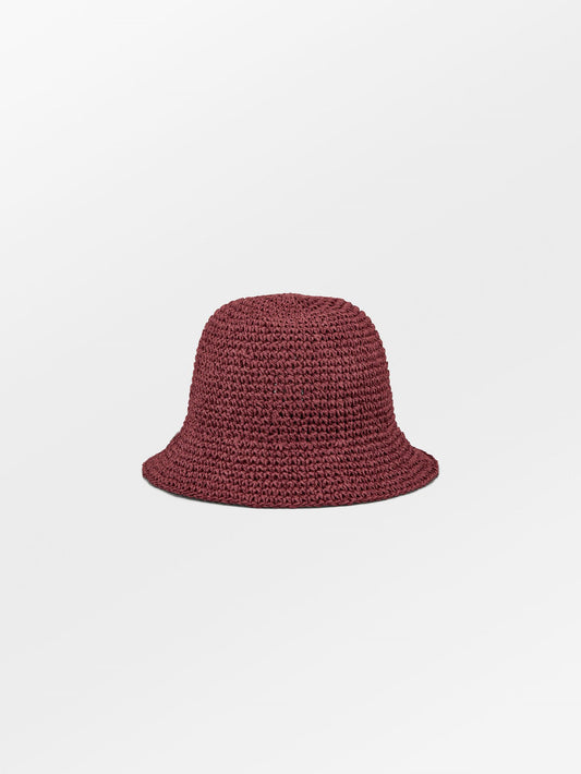 Solid Saverina Straw Hat Clothing - Becksöndergaard