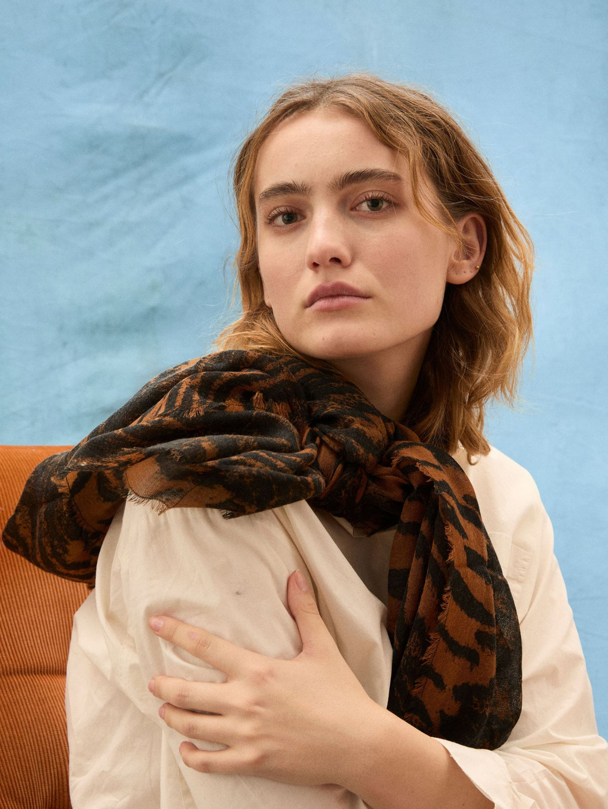 Tigarea Woo Scarf OneSize - Becksöndergaard