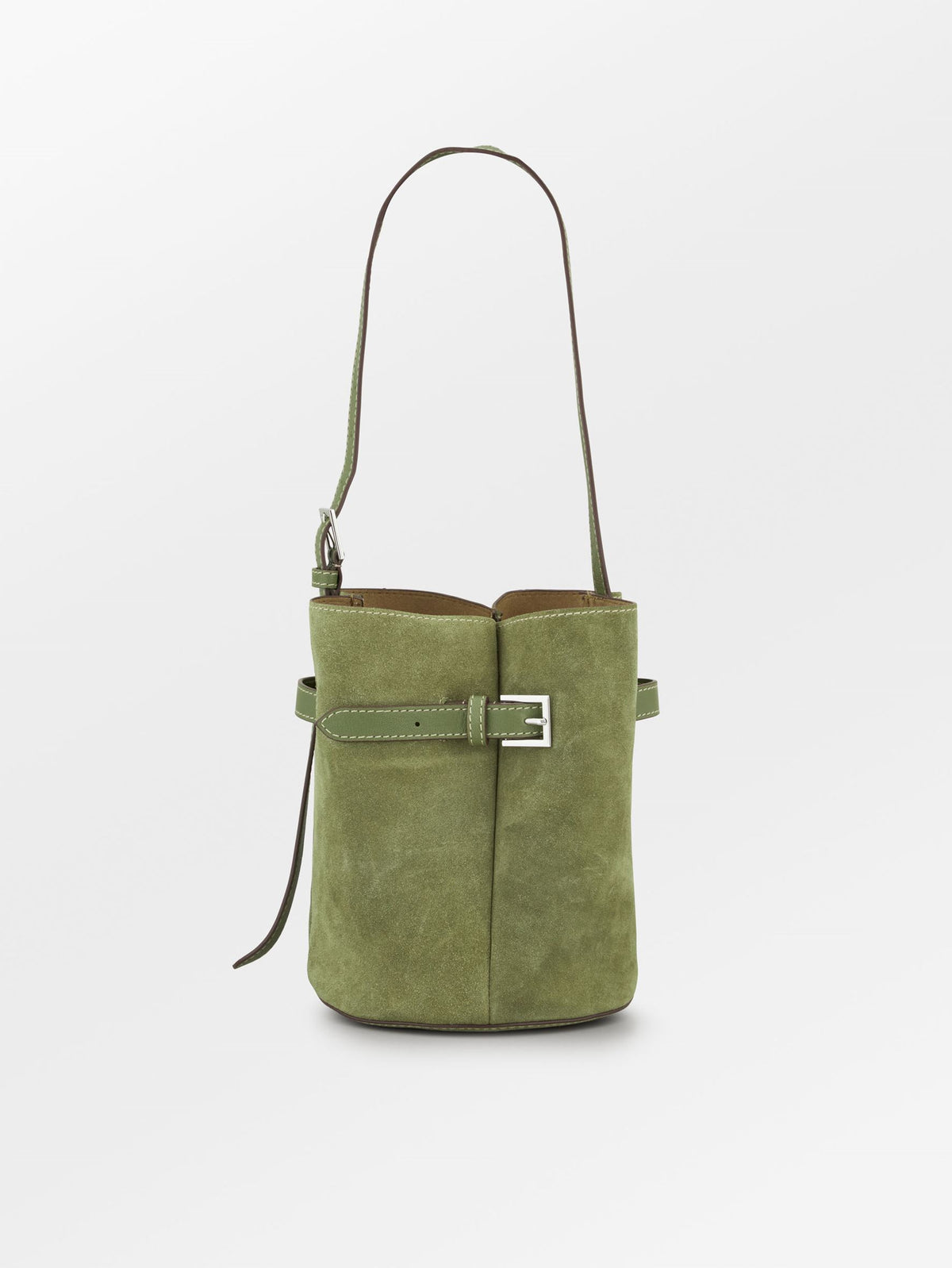 Suede Bleu Belted Bag OneSize - Becksöndergaard