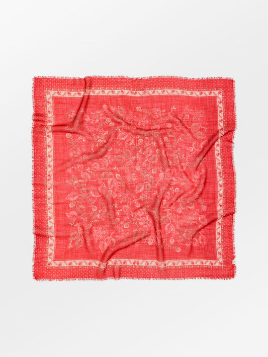 Dotted Flora Woo Scarf OneSize - Becksöndergaard