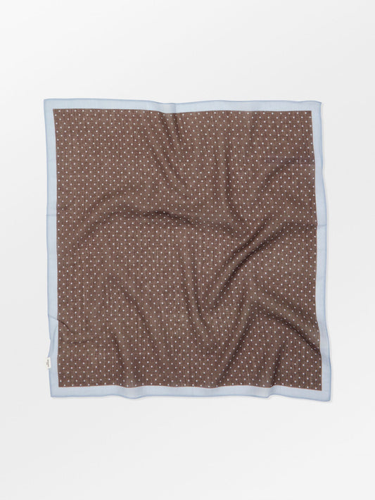 Becksöndergaard, Dot Cotta Scarf - Hot Fudge Brown, scarves, scarves, scarves