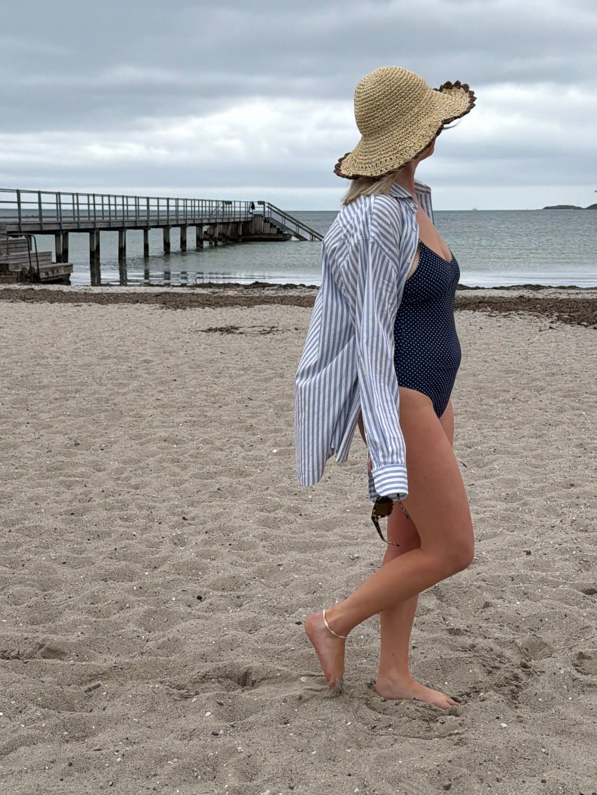 Polka Dot Bea Swimsuit Clothing - Becksöndergaard