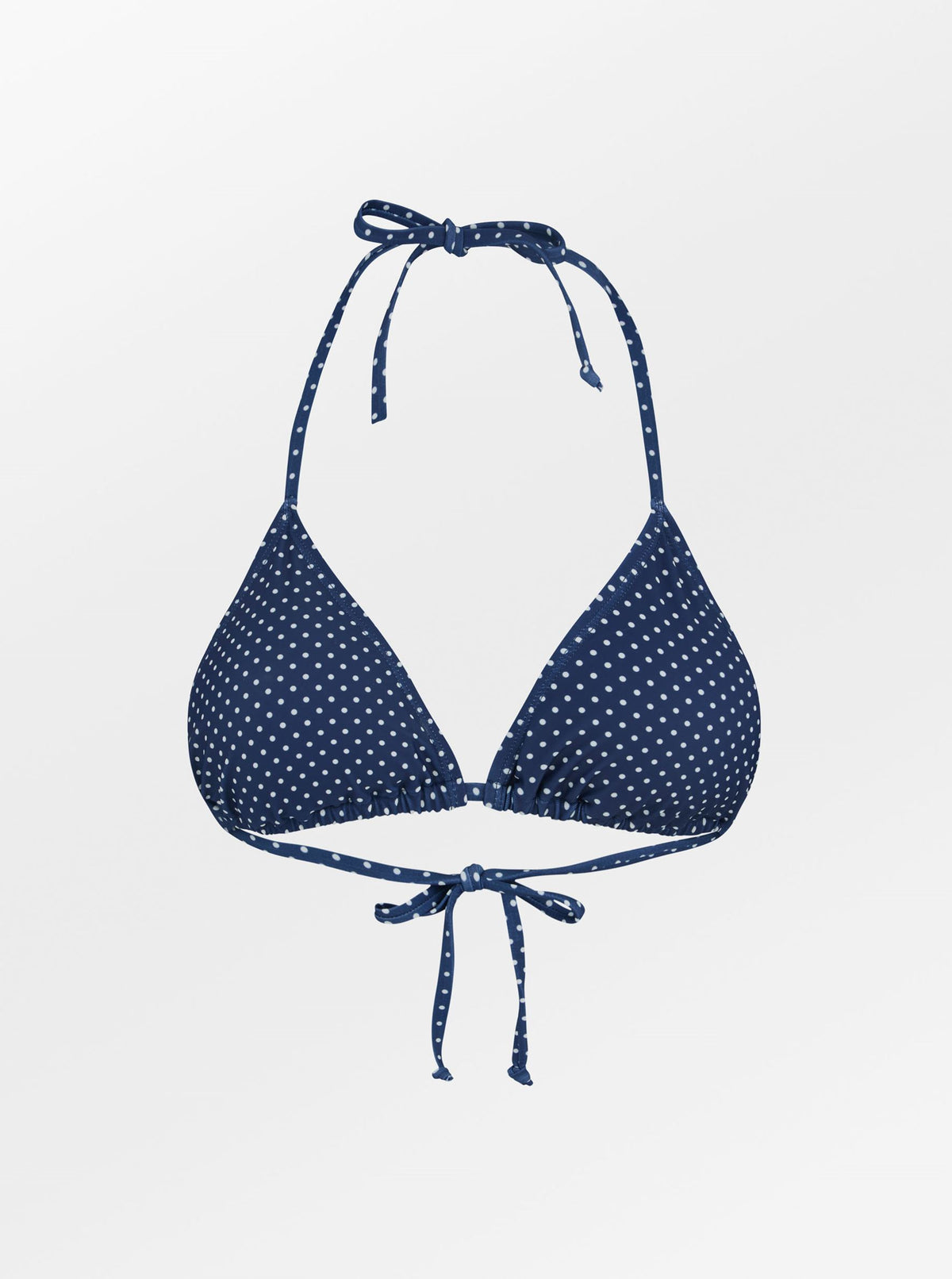Polka Dot Bel Bikini Top Clothing - Becksöndergaard