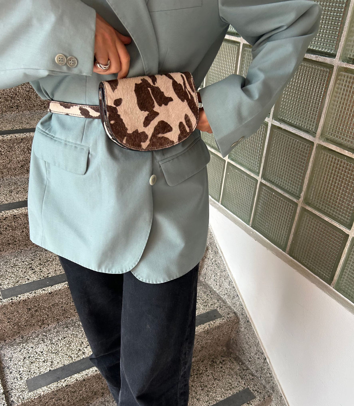 Texas Leather Belt Bag OneSize - Becksöndergaard