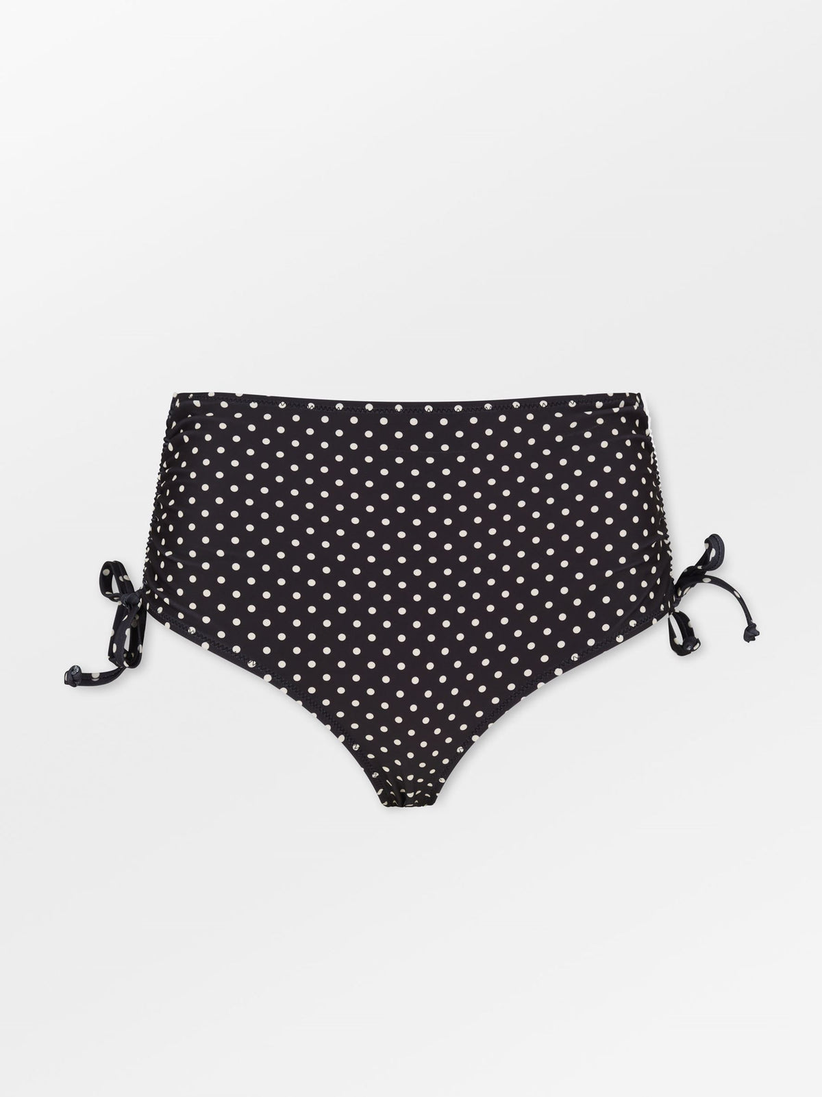 Polka Dot Highwaisted Bikini Briefs Clothing - Becksöndergaard