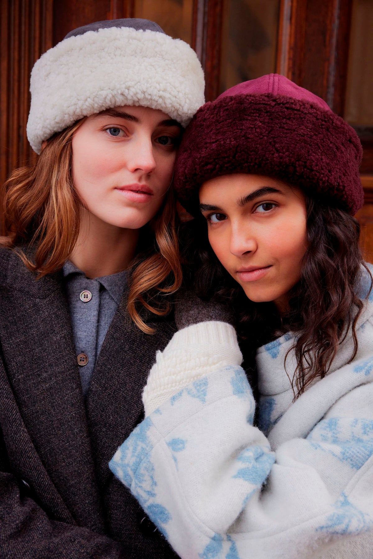 Dora Shearling Hat Clothing - Becksöndergaard