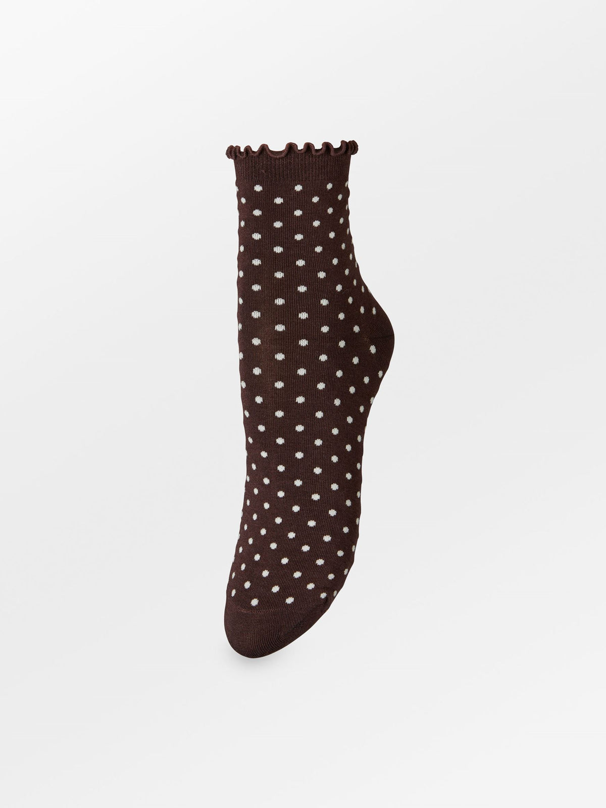 Dotted Frilla Short Sock Socks - Becksöndergaard