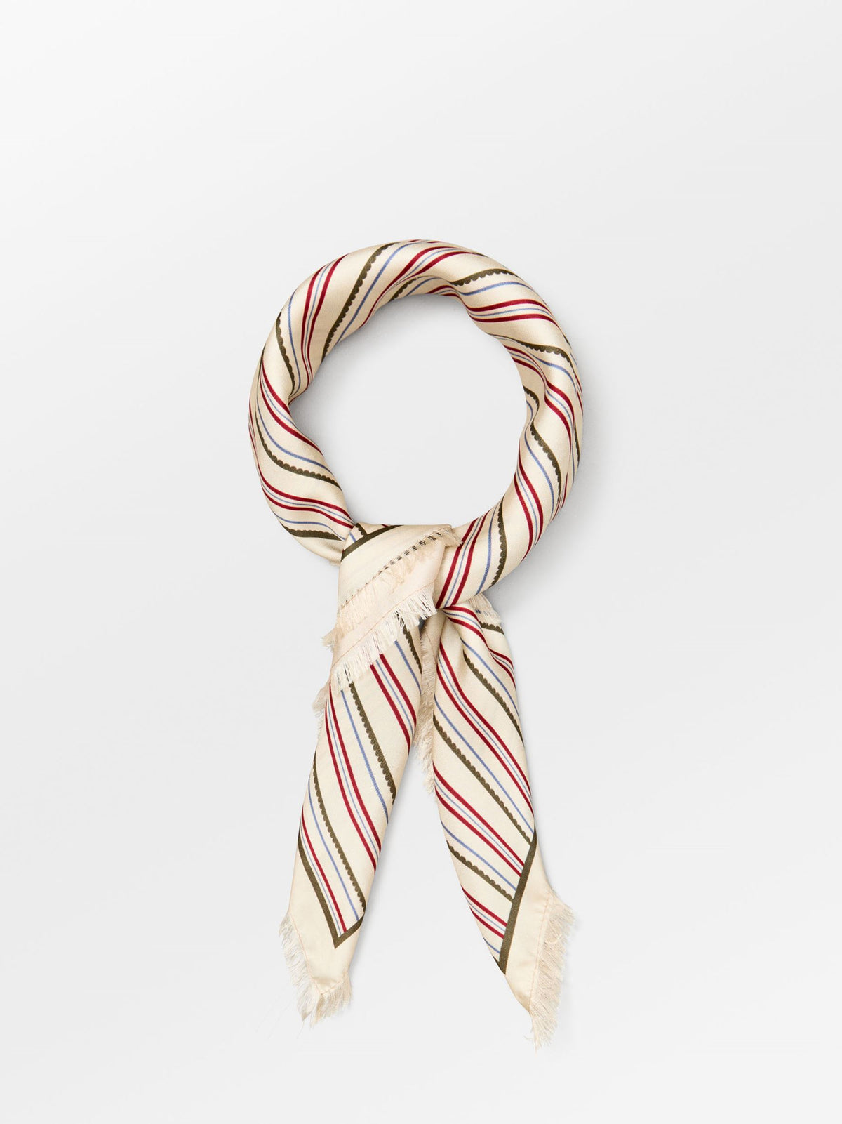 Scallopia Striped Sia Scarf OneSize - Becksöndergaard