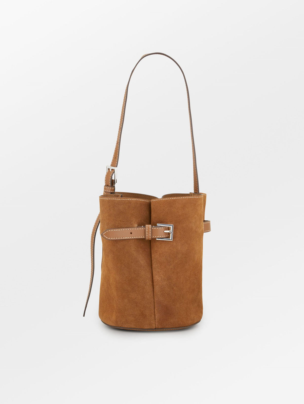 Suede Bleu Belted Bag OneSize - Becksöndergaard