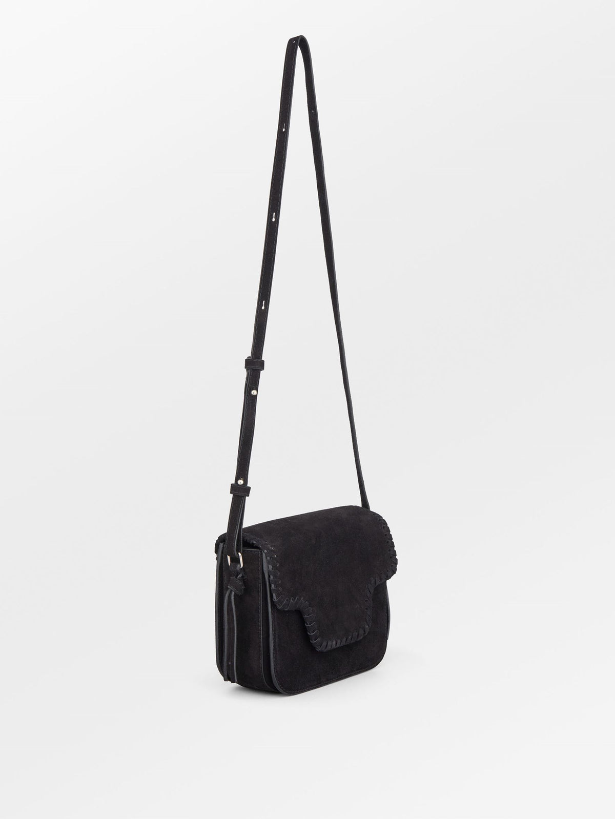 Suede Veg Iris Braid Bag OneSize - Becksöndergaard