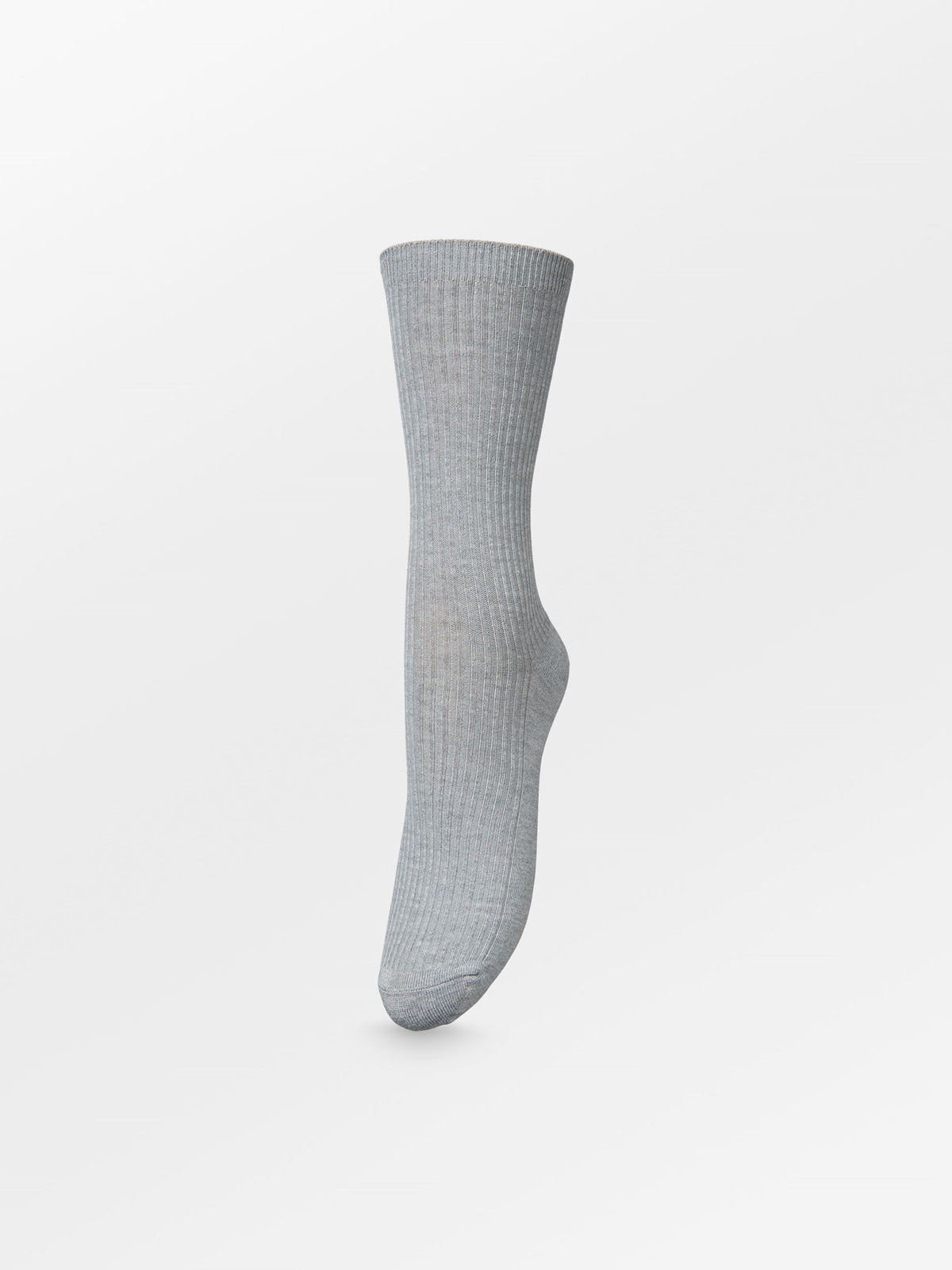 Telma Solid Sock - Grey Socks - Becksöndergaard