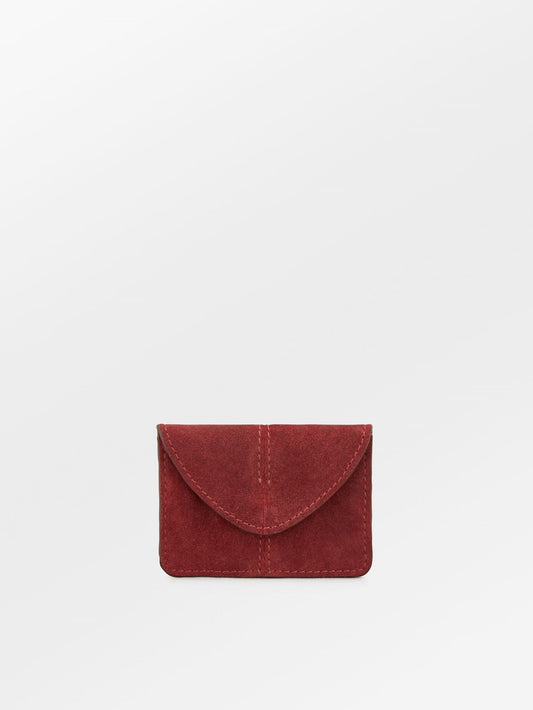 Suede Cutline Card Wallet OneSize - Becksöndergaard