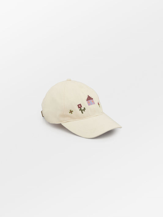 Embroidered Cotta Cap OneSize - Becksöndergaard