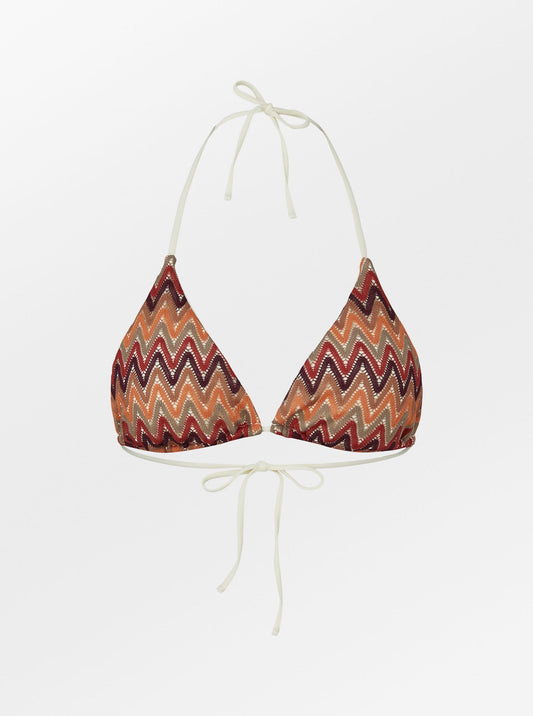 Amber Bikini Top - Orange/Rose Clothing - Becksöndergaard