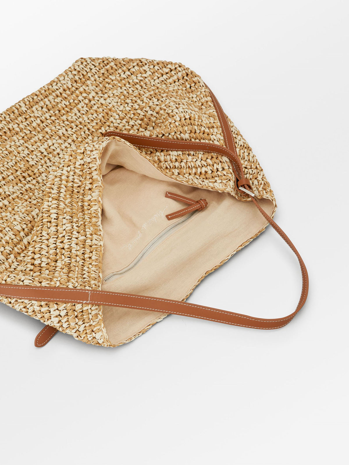 Paper Straw Leah Bag OneSize - Becksöndergaard