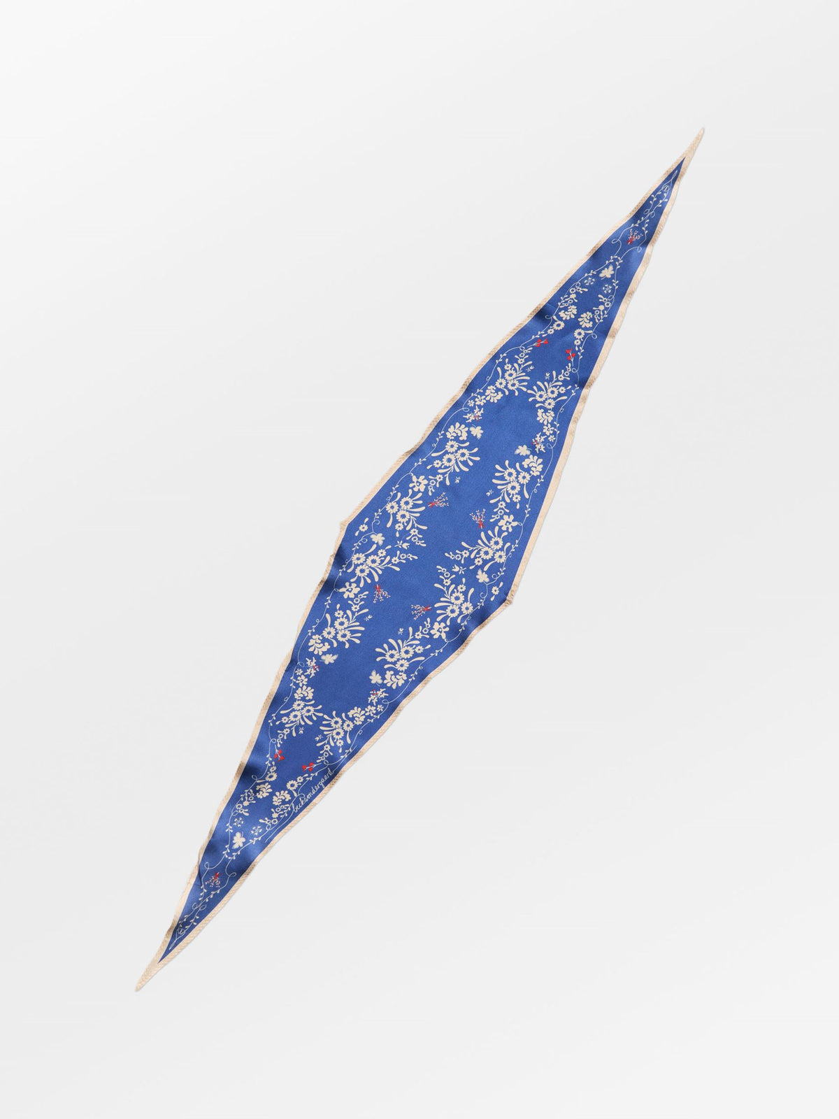Myrtle Diamond Scarf - Bleach Denim OneSize - Becksöndergaard
