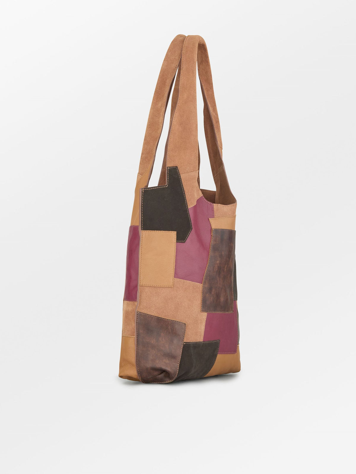 Suede Danita Patch Bag OneSize - Becksöndergaard