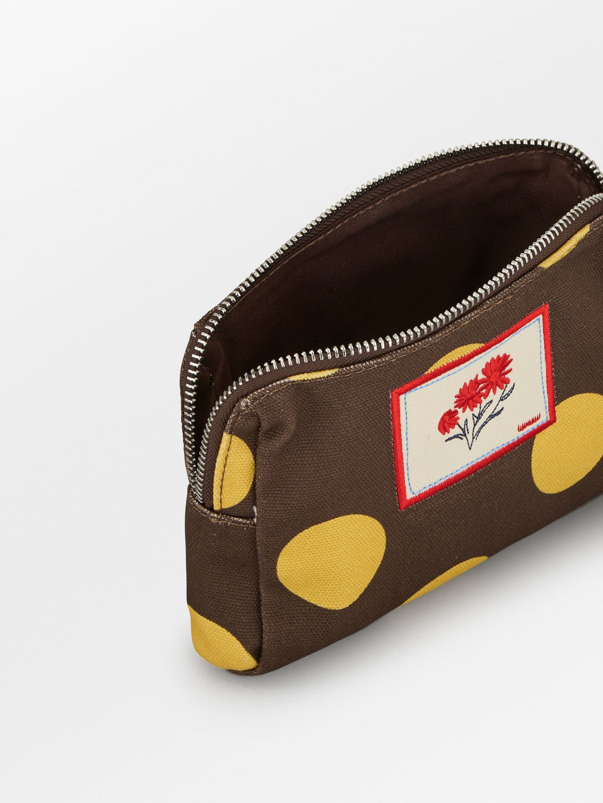 Maxi Polka Canvas Pouch Bag OneSize - Becksöndergaard